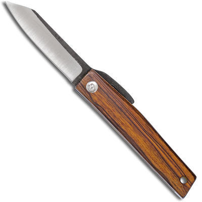Ohta Knives D2 Blade Desert Iron Wood Handle - 1