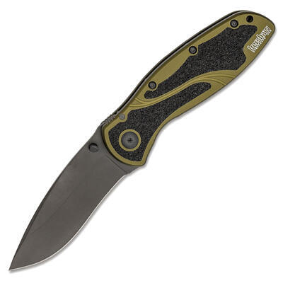 Kershaw Blur Olive Green and Black - 1