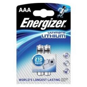 Energizer Lithium Ultimate 2 ks AAA baterií v blisteru