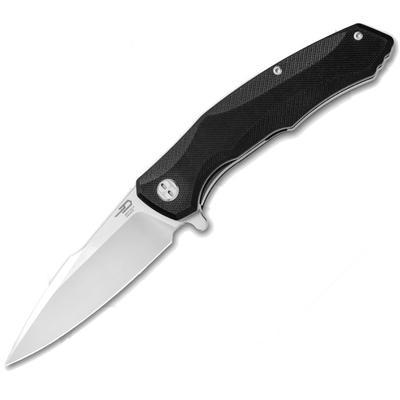 Bestech Knives Warwolf D2 Stonewash Black G-10