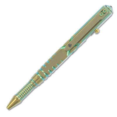 We Knife Tactical pen Titanium Green - 1