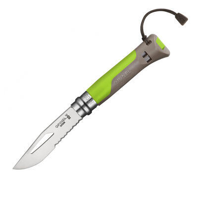 Opinel 08 Couteau OutDoor Green