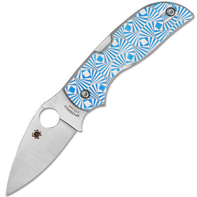 Spyderco Chaparral Stepped Ti Blue - 1