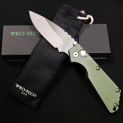 Pro-Tech Strider SNG Auto Smooth Green - 1