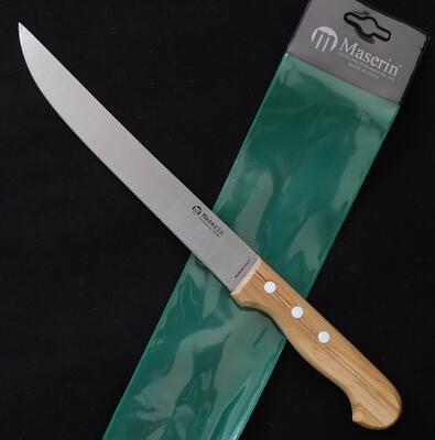 Maserin Nůž na Maso s Olivovou Rukojetí 205mm Čepel - 1