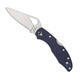 Byrd Knife by Spyderco Meadowlark 2  Blue FRN P - 1/3