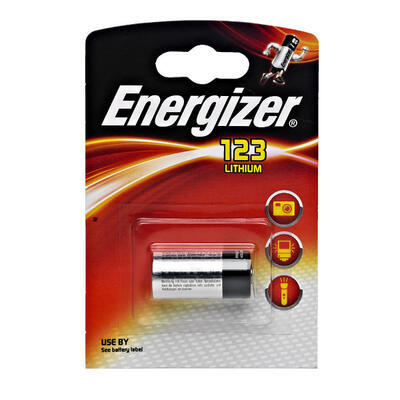 Energizer CR123 Lithium Baterie do náročných provozů