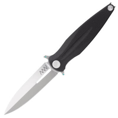ANV Knives Z400 Linerlock Stonewash Black G10 - 1