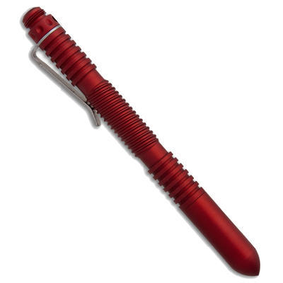 Rick Hinderer Extreme Duty Spiral Pen Aluminium Matte Red
