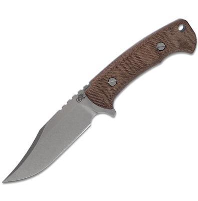 Rick Hinderer The Ranch Bowie Natural Micarta Leather Sheath