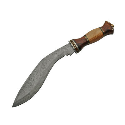 Damascus Knives Kukri Knife - 1