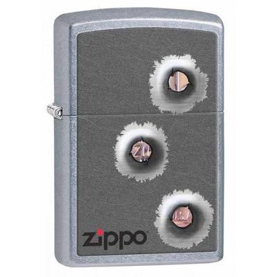 Zippo Lighter Bullet Holes