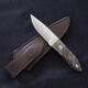 Maserin 923/RN Small Fixed Blade Black Maple Wood - 1/3