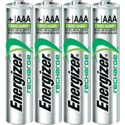 Energizer 4x AAA Extreme 800mAh přednabité nabíjecí baterie