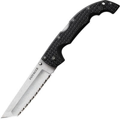 Cold Steel Voyager Extra Large Tanto CTS-BD1 Serrated Edge - 1