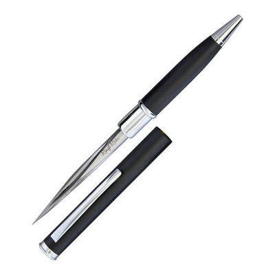 Rough Rider Pen Black With Twisted Blade