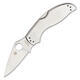 Spyderco Up Tern Stainless Steel Plain Blade - 1/3