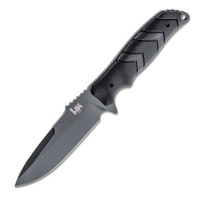 Hogue Knives Heckler & Koch Fray Black Drop point Plain Blade  - 1
