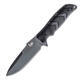 Hogue Knives Heckler & Koch Fray Black Drop point Plain Blade  - 1/3