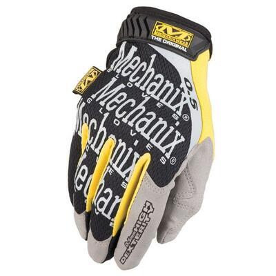 Mechanix Original 0,5 mm Covert Glove High Dexterity Black Yellow Medium