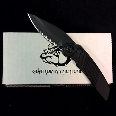 Rat Worx Mini Chain Drive Knife Blade Black Tactical