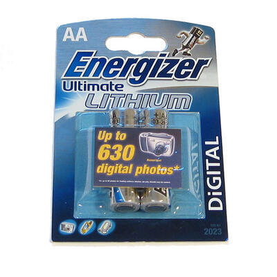 Energizer Ultimate Lithium AA 2ks baterií Blister