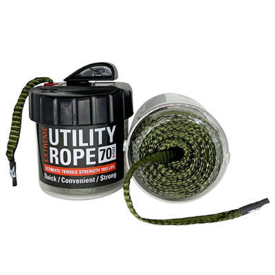 Rapid Rope Extreme Utility Rope Canister Green 70+ ft