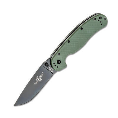 Ontario RAT-1 Green Black Blade - 1