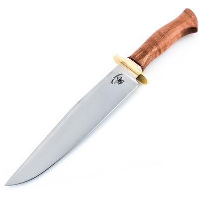Hemphill Custom Knives Bowie Curly Maple
