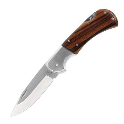 Mikov Hablock zavírací lovecký nůž s dřevěnou střenkou - 1