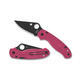Spyderco Paramilitary  Pink Handle Black BD1N Blade - 1/3