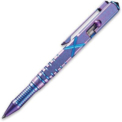 We Knife Tactical pen Titanium Purple Blue