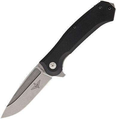 Maserin Police Knife N690 G10 Black Handle - 1