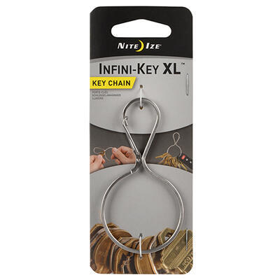 Nite Ize Infini Key Chain XL Silver