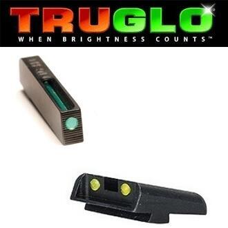 Truglo TFO Tritium/Fiber Opt. Set Yellow pro Glock 9 mm/.40 SW