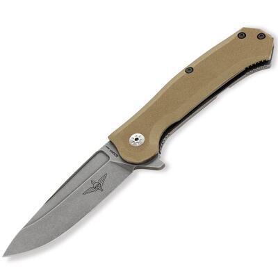 Maserin Police Knife N690 G10 Coyote Handle - 1