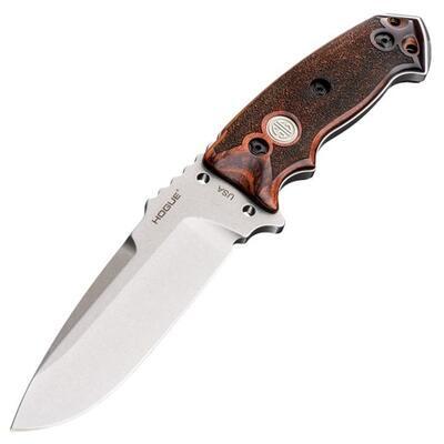 Hogue Knives Sig Sauer Fixed Rosewood Handle Drop Point - 1