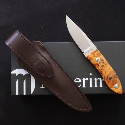 Maserin 923/RA Small Fixed Blade Maple Wood - 1