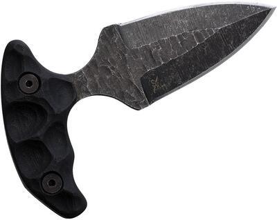 Stroup Knives SD1 Black Push Dagger - 1