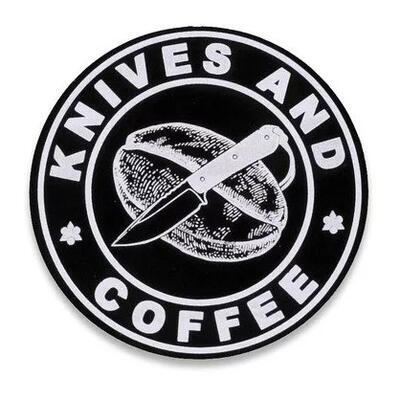 Audacious Concept Knives and Coffee Aluminium Patch