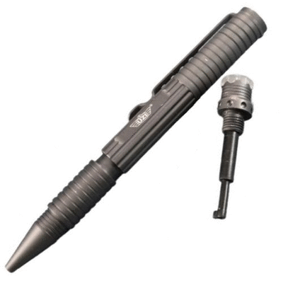 UZI Tactical Defender Pen Dna Catcher W Cuff Key Gunmetal