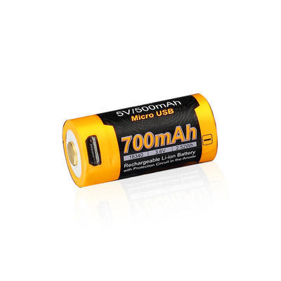 Fenix 16340 Lion Battery 700 mAh USB 