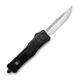 Cobratec Knives Large CTK-1 Black Plain Drop Point - 1/3