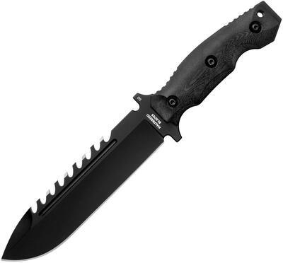 Halfbreed Blades LSK-01 Black Plain Blade