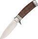 Browning Knife BRK Stacked Leather Handle - 1/2