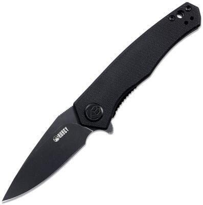 Kubey Cadmus Black Blade G10 Linerlock - 1