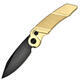 Rat Worx MRX Chain Drive Knife Brass S/E Blade Black - 1/3