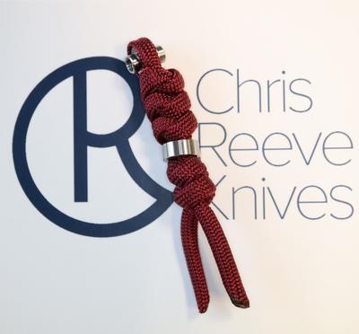 Chris Reeve Lanyard Knotted pro Inkosi Large Červený