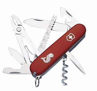Victorinox Angler with fisch