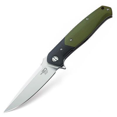 Bestech Knives Swordfish D2 Satin Green - 1